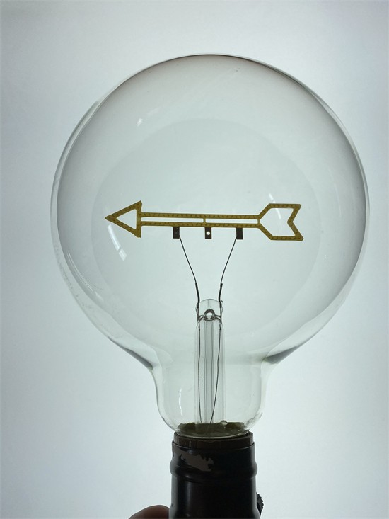 LED filament letter bulb G125 decoration 4W